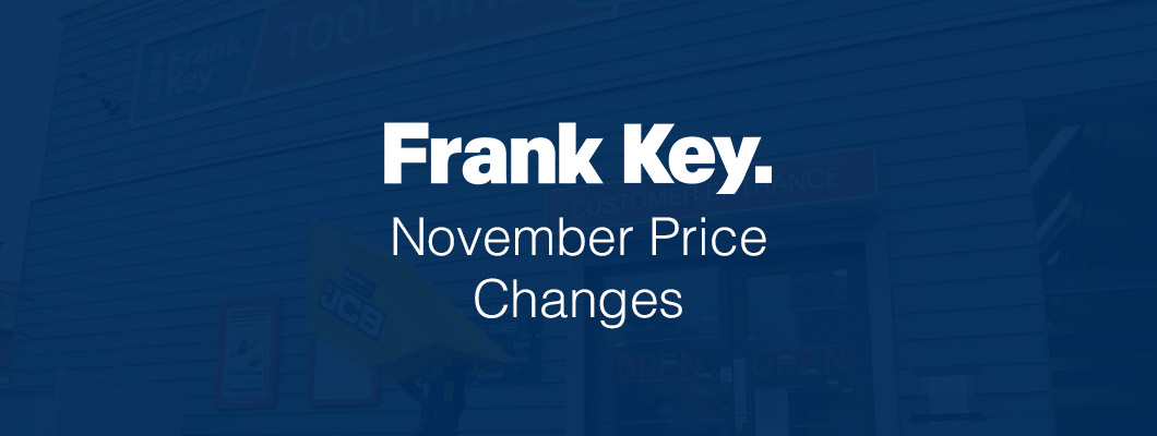 November Price Changes
