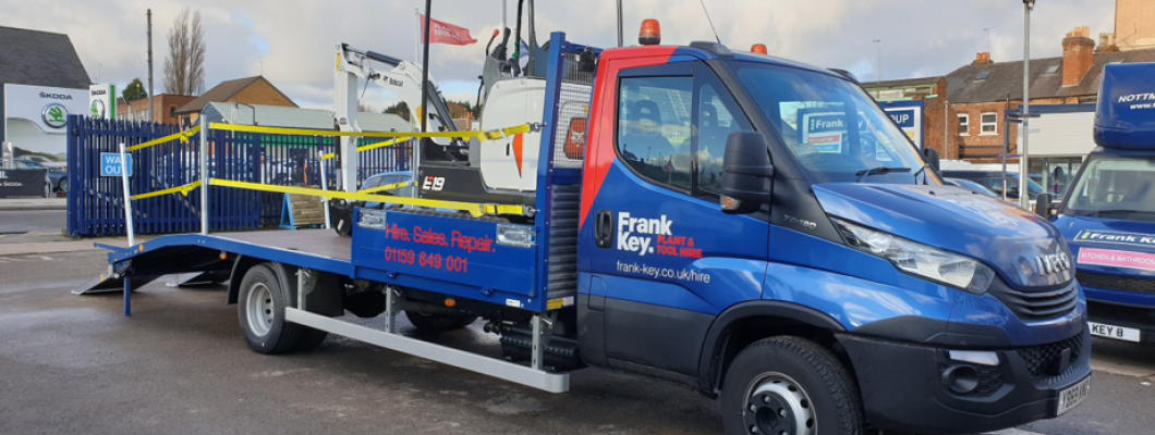 Frank Key Delivers With New Iveco Truck