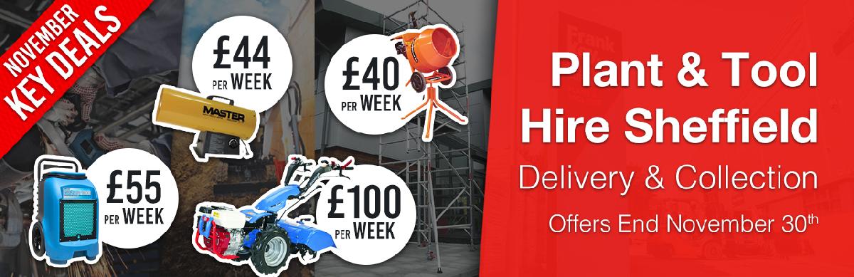 Plant & Tool Hire Sheffield Delivery & Collection