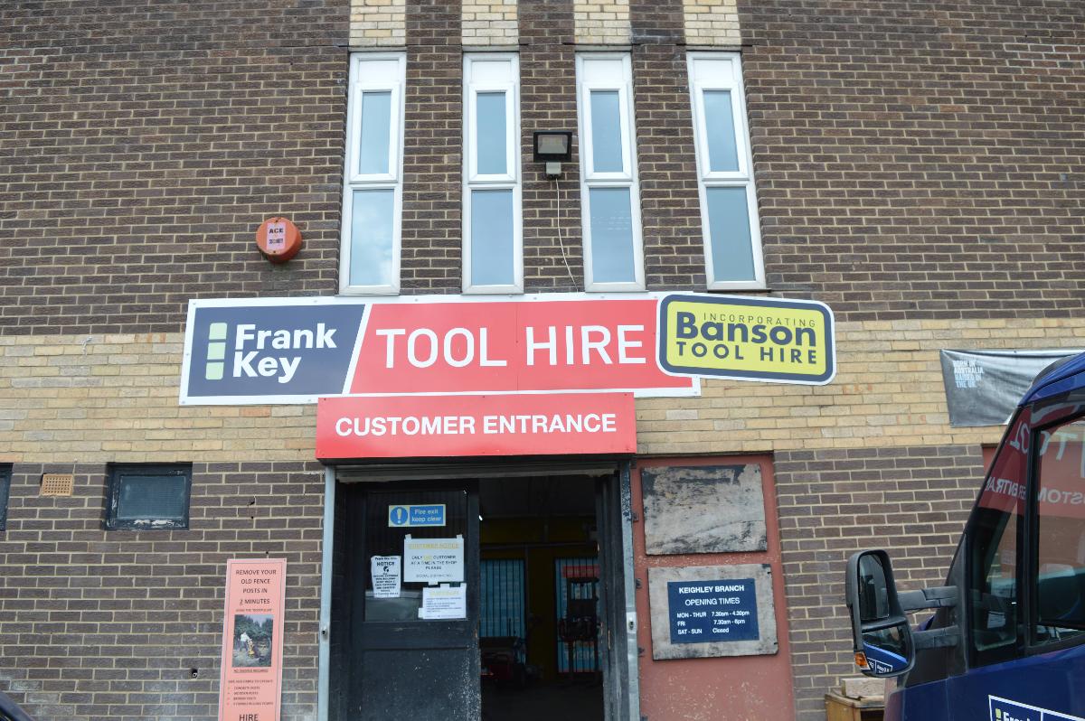 Outside Frank Key Tool Hire Keighley