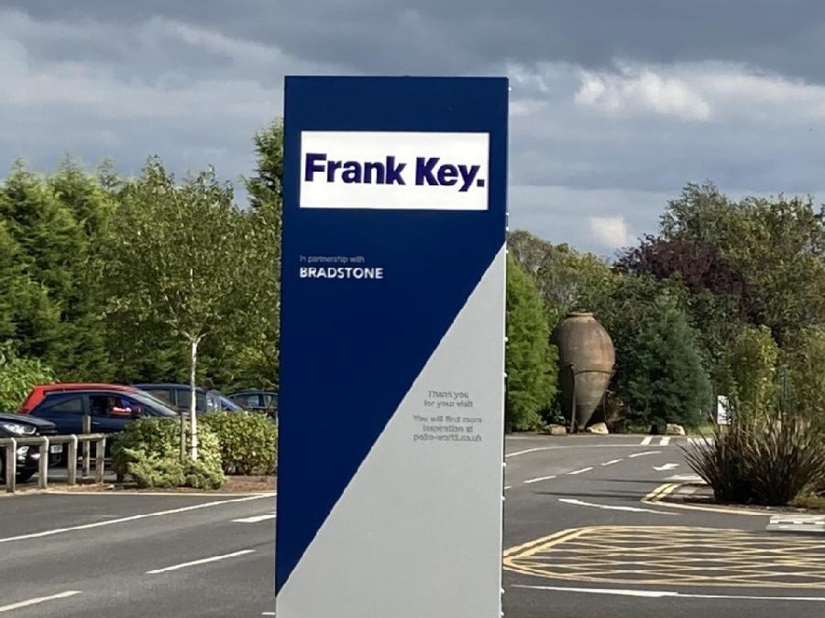 Frank Key Patioworld Sign
