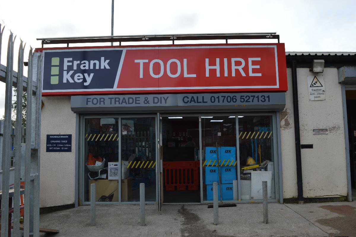 Outside Frank Key Tool Hire Rochdale