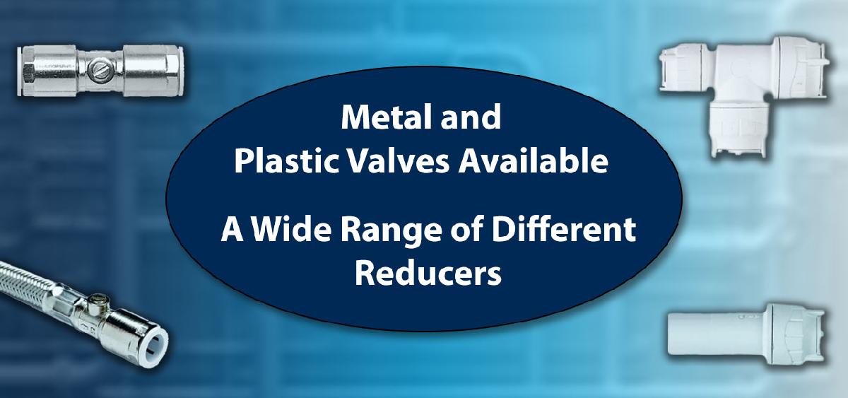Metal and Plastic Valves and Reducers